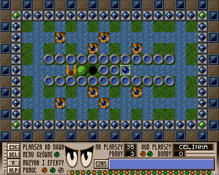 Syzyf (Amiga) screenshot: Level 35