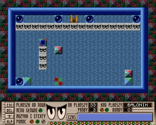 Syzyf (Amiga) screenshot: Level 33