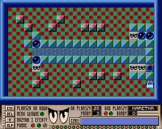 Syzyf (Amiga) screenshot: Level 28
