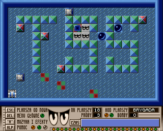 Syzyf (Amiga) screenshot: Level 18
