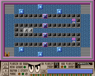 Syzyf (Amiga) screenshot: Level 31