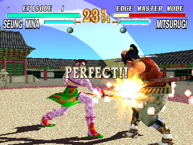 Screenshot of Soul Blade (PlayStation, 1996) - MobyGames
