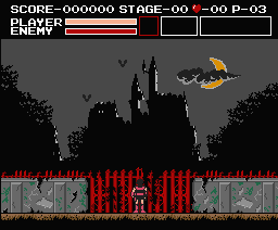 Vampire Killer (MSX) screenshot: Introduction.