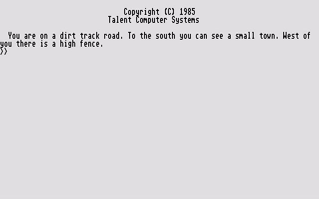 The Lost Kingdom of Zkul / West (Atari ST) screenshot: West - Very Beginning