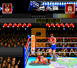 TKO Super Championship Boxing (SNES) screenshot: An amateur boxer..!
