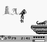 Taz Mania 2 (Game Boy) screenshot: Thanks for your precious help... buddy!