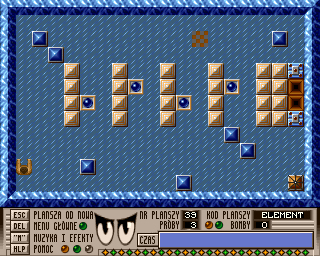 Syzyf (Amiga) screenshot: Level 39