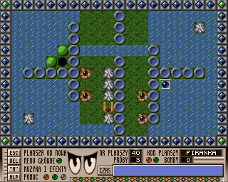 Syzyf (Amiga) screenshot: Level 40