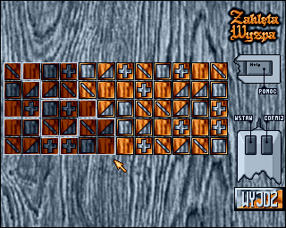 Zaklęta Wyspa (Amiga) screenshot: Grupowanie