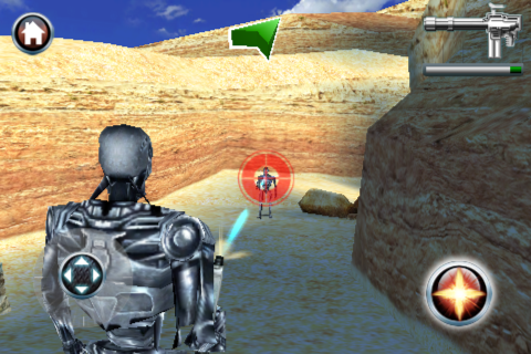 Terminator: Salvation (iPhone) screenshot: Playing as a terminator is possible after completing the game