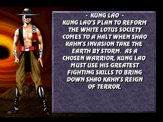 Mortal Kombat 3 (PlayStation) screenshot: Kung Lao