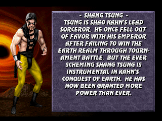 Mortal Kombat 3 (PlayStation) screenshot: Shang Tsung
