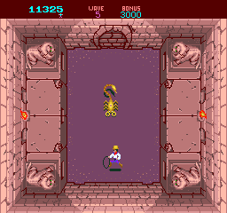 Snake Pit (Arcade) screenshot: Passage