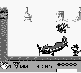 Taz Mania 2 (Game Boy) screenshot: I will not give up. You are screwed!