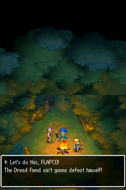 Dragon Quest VI: Realms of Revelation (Nintendo DS) screenshot: Game start