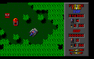 Future Tank (Amiga) screenshot: Level 2