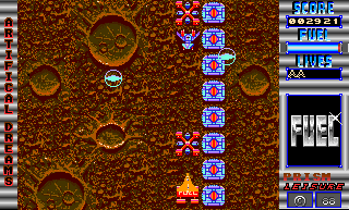 Artificial Dreams (Amiga) screenshot: Fuel