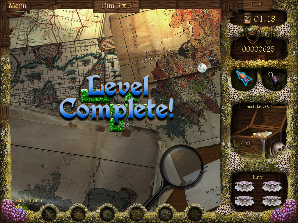 Arizona Rose and the Pirates' Riddles (Windows) screenshot: I completed that puzzle