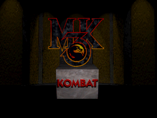 Mortal Kombat 3 (PlayStation) screenshot: Main menu