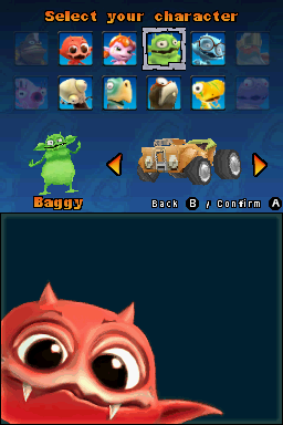 Cocoto: Kart Racer (Nintendo DS) screenshot: The characters