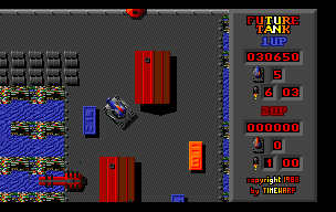 Future Tank (Amiga) screenshot: Level 3