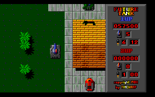 Future Tank (Amiga) screenshot: Level 6