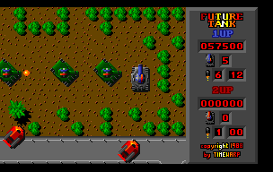 Future Tank (Amiga) screenshot: Level 25