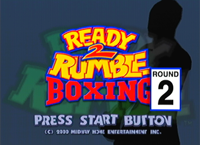 Ready 2 Rumble Boxing: Round 2 (Dreamcast) screenshot: Title Screen