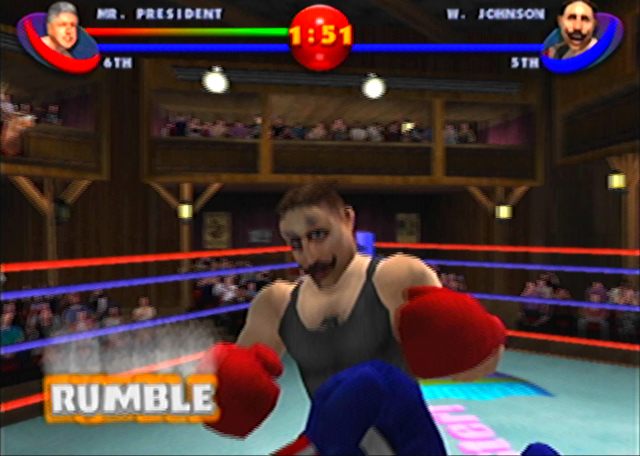 Ready 2 Rumble Boxing: Round 2 (Dreamcast) screenshot: Pugilation!