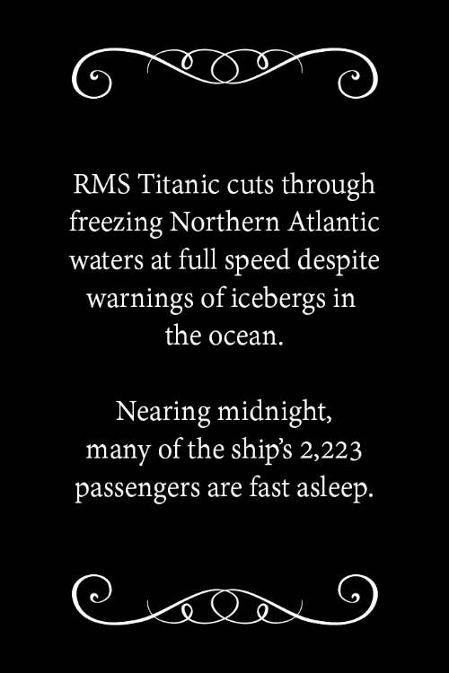 Escape the Titanic (Windows Apps) screenshot: Introduction