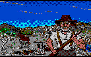Billy the Kid (Amiga) screenshot: Prospector