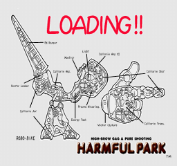 Harmful Park (PlayStation) screenshot: Loading!!