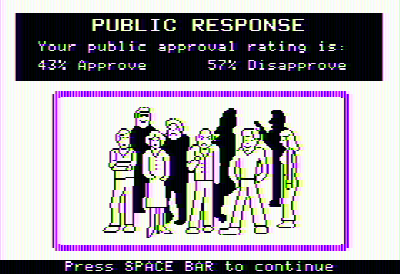 Oh, Deer! (Apple II) screenshot: Public response