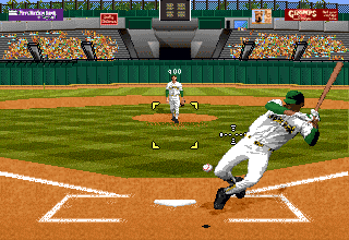 HardBall 5 (PlayStation) screenshot: Sorry pal.