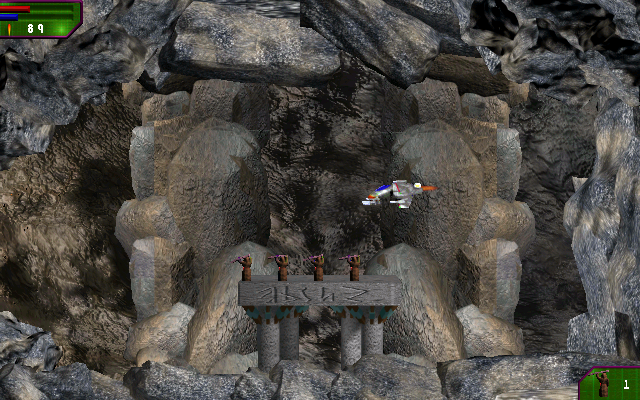 Fire Zone (Windows) screenshot: Monks altar