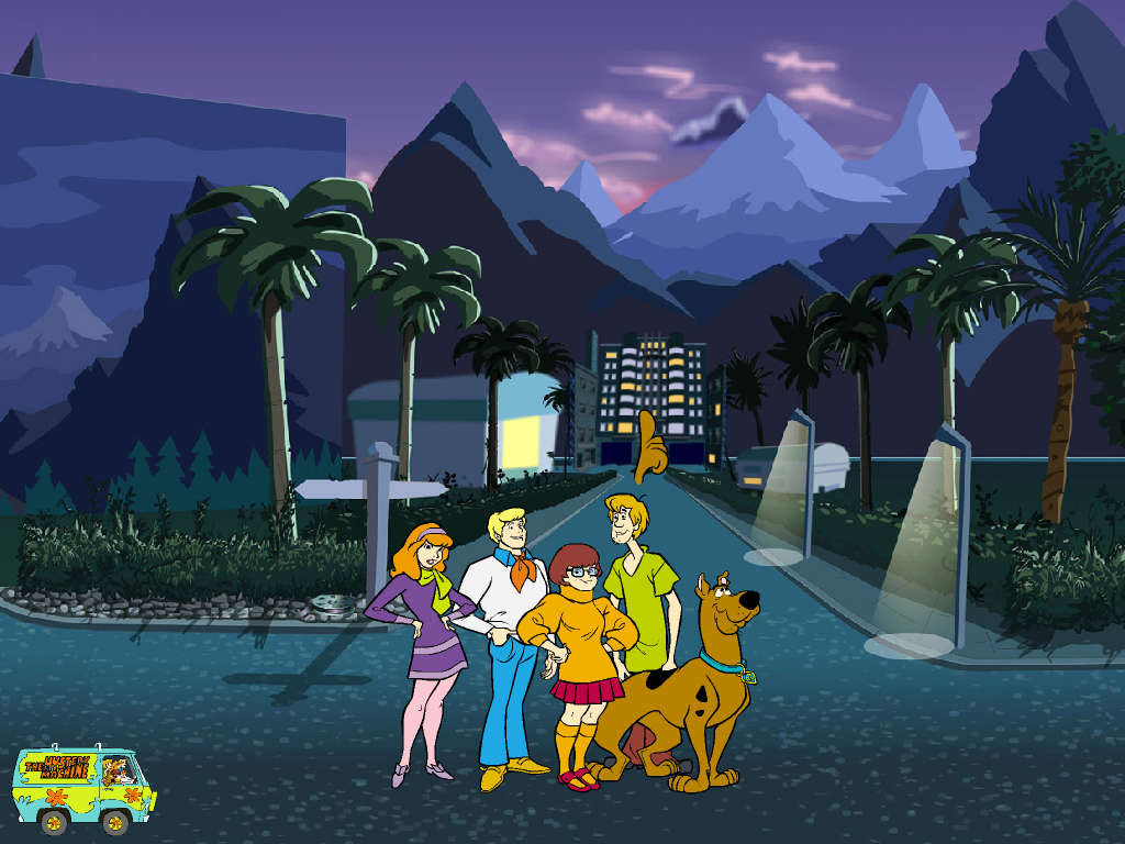 Scooby-Doo!: Case File #3 - Frights! Camera! Mystery! (Windows) screenshot: Central alley