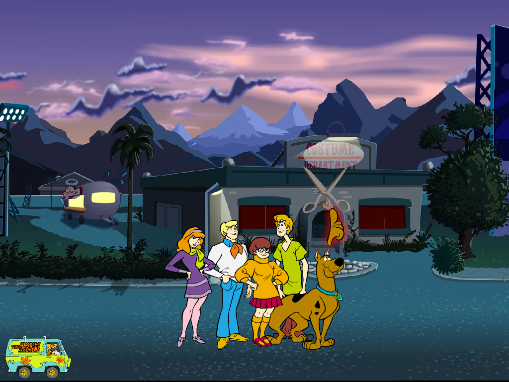 Scooby-Doo!: Case File #3 - Frights! Camera! Mystery! (Windows) screenshot: Costume Department
