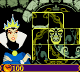 Walt Disney's Snow White and the Seven Dwarfs (Game Boy Color) screenshot: Reconstructing the image