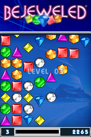 Screenshot of Bejeweled: Deluxe (Android, 2000) - MobyGames