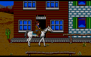 Billy the Kid (Amiga) screenshot: Mesilla