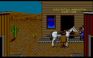 Billy the Kid (Amiga) screenshot: White Oaks
