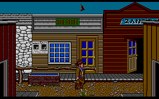 Billy the Kid (Amiga) screenshot: Sheriff's office