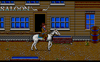 Billy the Kid (Amiga) screenshot: Lincoln City