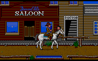 Billy the Kid (Amiga) screenshot: El Paso