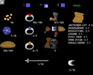 Tyran (Amiga) screenshot: Mage