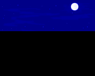 Tyran (Amiga) screenshot: Full night