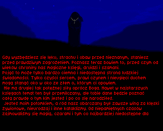 Tyran (Amiga) screenshot: Background story