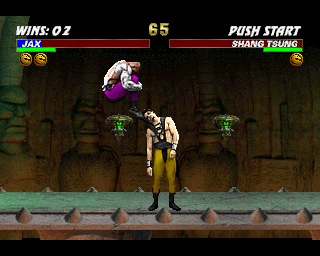 Mortal Kombat 3 (PlayStation) screenshot: Got him!