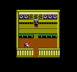 Juvei Quest (NES) screenshot: Back from the dead.