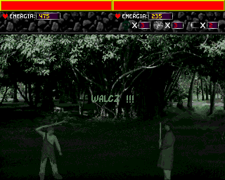 Tyran (Amiga) screenshot: Fight starts up